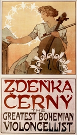 Mucha, Alfons Marie - Zdenka Cerny: Große böhmische Cellistin