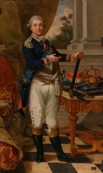 Unbekannter Künstler - Porträt Stanislaus II. August Poniatowski, König von Polen und Großfürst von Litauen (1732-1798)