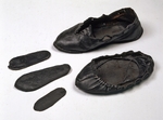 Altrussische Kunst - Schuhe der Stadtbewohner von Nowgorod