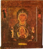 Byzantinische Ikone - Gottesmutter des Zeichens