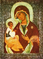 Russische Ikone - Gottesmutter von Jerusalem