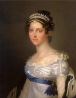 Unbekannter Künstler - Porträt der Kaiserin Elisabeth Alexejewna, Prinzessin Luise von Baden (1779-1826)