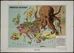 Fred W. Rose - Humoristische Kriegskarte von Europa