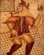 Unbekannter Künstler - Der Gott Loki (aus dem isländischen Manuskript SÁM 66)