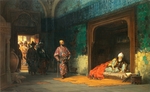 Chlebowski, Stanislaw - Sultan Bayezid I. von Tamerlan eingekerkert
