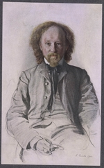 Somow, Konstantin Andrejewitsch - Porträt des Schriftstellers Wjatscheslaw Iwanow (1866-1949)