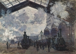 Monet, Claude - Der Gare Saint Lazare
