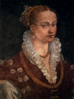 Allori, Alessandro - Porträt von Bianca Capello, Großherzogin der Toskana