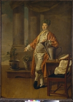 Lewizki, Dmitri Grigoriewitsch - Porträt von Prokofi Akinfiewitsch Demidow (1710-1786)