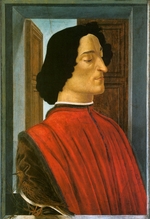 Botticelli, Sandro - Porträt von Giuliano de' Medici (1453-1478)