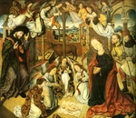 Bouts, Aelbrecht - Die Anbetung des Christuskindes