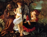 Caravaggio, Michelangelo - Die Ruhe auf der Flucht nach Ägypten