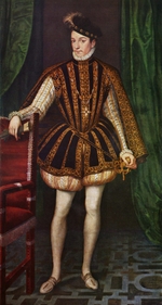 Clouet, FranÃ§ois - Porträt des Königs Karl IX. von Frankreich (1550-1574)