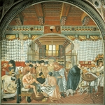 Domenico di Bartolo - Die Krankensalbung