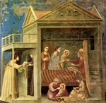 Giotto di Bondone - Mariä Geburt (Freskenzyklus aus dem Leben Mariä)