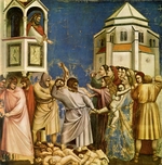 Giotto di Bondone - Der Kindermord in Bethlehem (Freskenzyklus aus dem Leben Jesu)