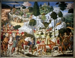 Gozzoli, Benozzo - Heilige Drei Könige. König Caspar. (Fresko aus dem Freskenzyklus im Palazzo Medici Riccardi)