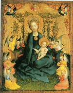 Lochner, Stephan - Die Madonna im Rosenhag