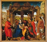 Weyden, Rogier, van der - Die Anbetung der Heiligen Drei Könige (Mitteltafel des Columba-Altar)