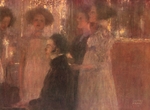 Klimt, Gustav - Schubert am Klavier I