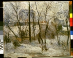 Gauguin, Paul Eugéne Henri - Garten im Schnee