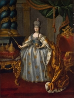 Antropow, Alexei Petrowitsch - Porträt der Kaiserin Katharina II. (1729-1796)