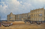 Sadownikow, Wassili Semjonowitsch - Blick von der Admiralität zum Winterpalast