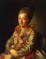 Roslin, Alexander - Porträt der Großfürstin Natalia Alexejewna von Russland (1755-1776), Prinzessin Wilhelmine Luise von Hessen-Darmstadt