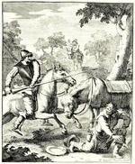Hogarth, William - Illustration für das Buch Don Quijote von M. de Cervantes