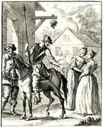 Hogarth, William - Illustration für das Buch Don Quijote von M. de Cervantes