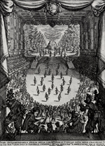 Callot, Jacques - Illustration zum Theaterstück Die Zwischenspiele von Andrea Salvadoris (Zweites Zwischenspiel)