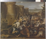 Cesari, Giuseppe - Heilige Klara bei der Belagerung von Assisi