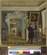 Bodri (Beaudry), Karl Petrowitsch (Karl Friedrich) - Bildhauer Iwan P. Witali (1794-1855) bei der Arbeit