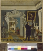 Bodri (Beaudry), Karl Petrowitsch (Karl Friedrich) - Bildhauer Iwan P. Witali (1794-1855) bei der Arbeit