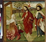 Oberrheinischer Meister - Christus, Maria Magdalena und Heiliger Bartholomäus