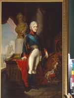 Borowikowski, Wladimir Lukitsch - Porträt des Kaisers Alexander I. (1777-1825)