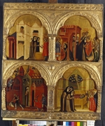 Venezianischer Meister - Szenen aus dem Leben der heiligen Juliana