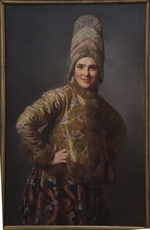 Wenig, Karl Bogdanowitsch - Russisches Mädchen