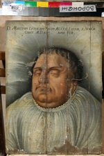 Unbekannter Künstler - Martin Luther auf dem Sterbebett
