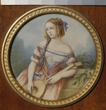 Unbekannter Künstler - Schauspielerin Varvara Assenkova (1817-1841) als Esmeralda