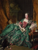 Boucher, François - Madame de Pompadour (1721-1764)