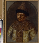 Unbekannter Künstler - Porträt des Zaren Michail Fjodorowitsch (1596-1645)