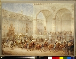Charlemagne, Adolf - Feierliche Ausfahrt des Kaisers Nikolaus I.