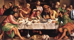 Bassano, Jacopo, il vecchio - Das letzte Abendmahl