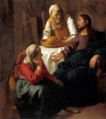 Vermeer, Jan (Johannes) - Christus im Hause von Martha und Maria
