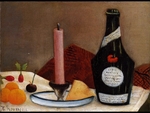 Rousseau, Henri Julien Félix - Stilleben mit rosa Kerze