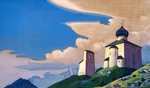 Roerich, Nicholas - Die Kirche des heiligen Sergius von Radonesch