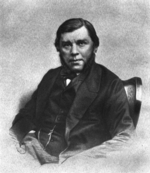 Borel, Pjotr Fjodorowitsch - Porträt von Schriftsteller Graf Wladimir Alexandrowitsch Sollogub (1813-1882)