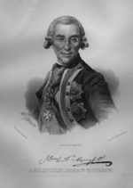 Borel, Pjotr Fjodorowitsch - Porträt von Iwan Loginowitsch Golenischtschew-Kutusow (1729-1802)