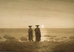 Friedrich, Caspar David - Mondaufgang
